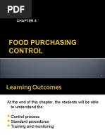 Chapter 4 Food Purchasing Control