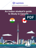 An Indian Student'S Guide To Study in Canada: Leapscholar