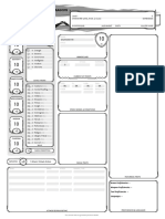 Aurora Builder Character Sheet (5th Edition)