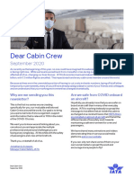 Dear Cabin Crew: September 2020