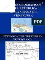 Limites Geográficos de La República Bolivariana de Venezuela