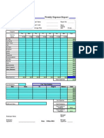 Expense Sheet