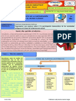 1º CCSS Experiencia de Aprendizaje 1-2