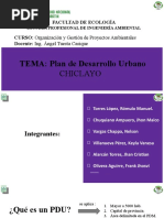 Trabajo Final de Plan de Desarrollo Urbano