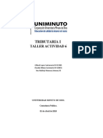 Taller Renta Personas Naturales Tributaria 2 Uniminuto