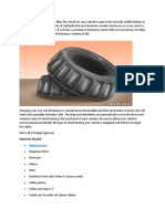 Wheel Bearing Notes-Mr. Boothe