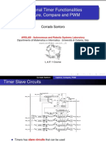 Additional Timer Functionalities Capture, Compare and PWM: Corrado Santoro