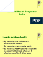 National Health Programmes