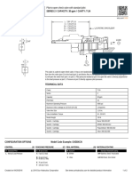 Model Pilot-To-Open Check Valve With Standard Pilot: Series 2 / Capacity: 30 GPM / Cavity: T-2A