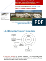 1.1.2 Elements of Modern Computers