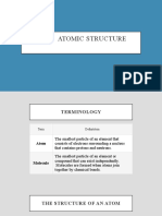 Ch3 Atomic Structure