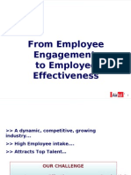 From Employee Engagement To Employee Effectiveness