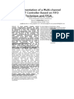 Implementation of A Multi-Channel UART Controller Based On FIFO Technique and FPGA