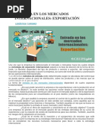 Importancia de Las Exportaciones