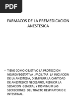 Farmacos en Premedicacion