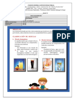 Guia # 4 Naturales Cuarto Mezclas y Su Clasificaión