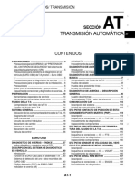 Transmisión Automática: Contenidos