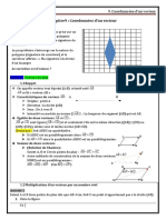 Chap9 Coordonnée D'un Vecteur1