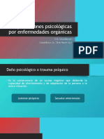 4.3 Repercusiones Psicológicas Por Enfermedades Orgánicas