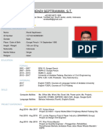 Rendi Septriawan, S.T.: Personal Information