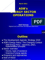 ADB's Energy Sector Operations: Anil Terway