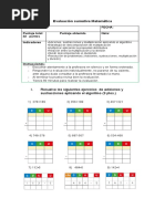 Evaluación Sumativa Matemátic2