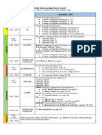 Weekly Home Learning Plan For Grade 6: Day and Time Learning Area Learning Task