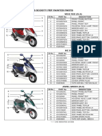 Pep & Pep+ Style Parts List