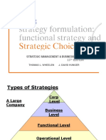 Strategic Management & Business Policy: Thomas L. Wheelen J. David Hunger