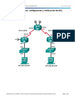 4.2.2.13 Lab - Configuring and Verifying Extended ACLs