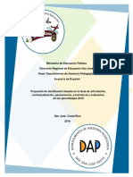 Dosificación I y II Ciclos 2019