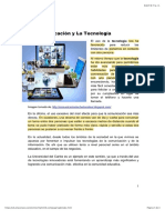 La Comunicación y La Tecnología: Imagen