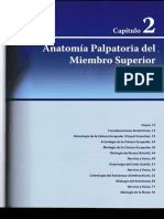 Capitulo 2, Anatomía Palpatoria Del Miembro Superior