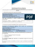 Guía para El Desarrollo Del Componente Práctico de Microbiología