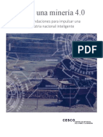 Hacia Una Minería 4.0. Recomendaciones para Impulsar Una Industria Nacional Inteligente 1 2