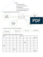 Actividades de Matemática - Numeracion