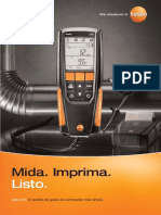 Testo-310-Analizador de Gases de Combustion