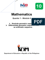 Math 10 Module - Q1, WK 4