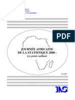 Journée Africaine de La Statistique 2000: Les Points Saillants (INSTAT - 2001)