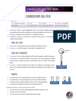 05 Corrosion Du Fer Et de L Aluminium