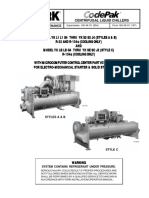 Centrifugal Liquid Chillers: Operating & Maintenance