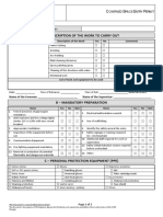 Confined Space Entry Permit