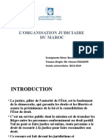 L Organisation Judicaire