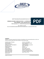 Aace-78r-13-Original Baseline Schedule Review