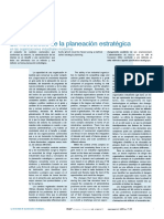 001 La Necesidad de La Planeacion Estrategica en Las Organizaciones Industriales Modernas