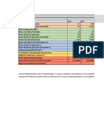 Flujo de Caja Implementacion 5 S