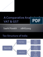 Comparative Analysis of VAT and GST