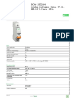 Domae MCB and Busbars - DOM12252SNI