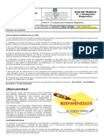 Evaluación Diagnostica - Ciencias Sociales - Grado 9