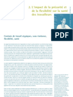 THÉBAUD-MONY 2001 L'impact de La Précarité Et de La Flexibilité Sur La Santé Des Travailleurs